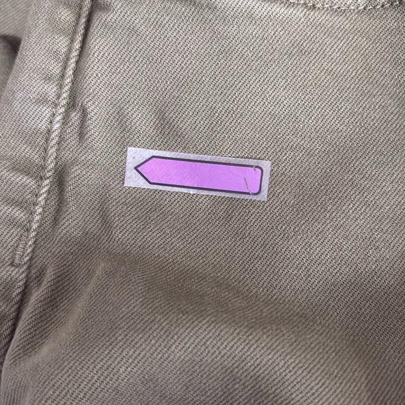 Aritzia Denim Forum The Yoko High Rise Slim 28L in Olive Leaf Green - Size 28 - Picture 6 of 12